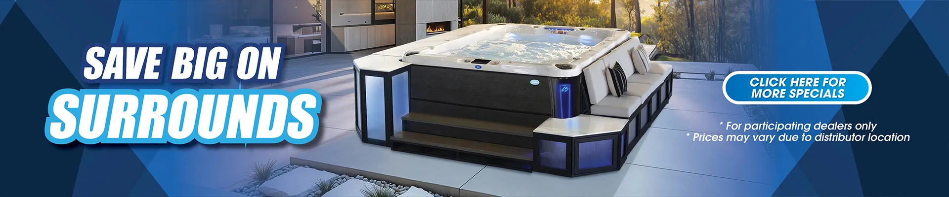 Calspas hot tub being used in a family setting - Lebanon