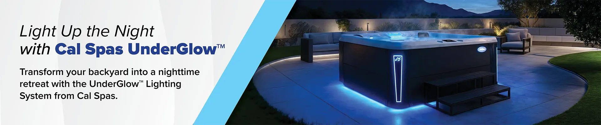 Calspas hot tub being used in a family setting - Lebanon